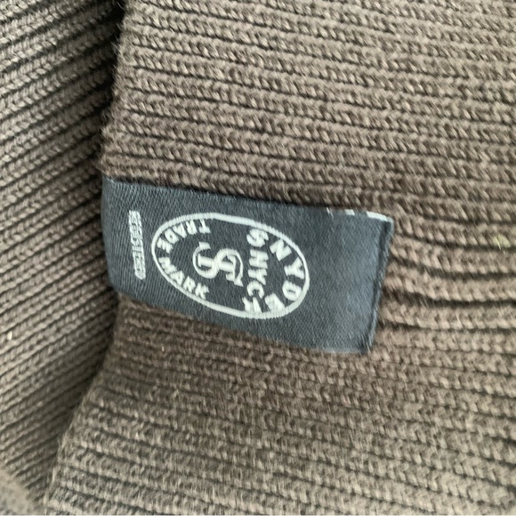 NWT Todd Snyder Men's Expresso Bean Brown Full-Zip Cardigan Size L - Picture 8 of 10